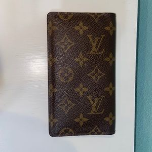 Authentic Louis Vuitton longbifold monogram wallet